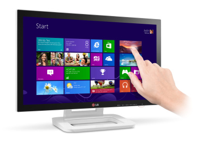 LG pristatė lietimu valdomą monitorių su „Windows 8“