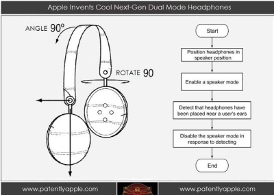 „Apple“ užpatentavo ausinių ir garsiakalbių hibridą