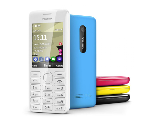 Naujuose „Nokia Asha 205“ ir „Nokia 206“ telefonuose – dalinimosi turiniu paslauga „Slam“