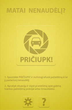 „Pričiupk!“ – šalikelės ereliams drausminti skirta programėlė