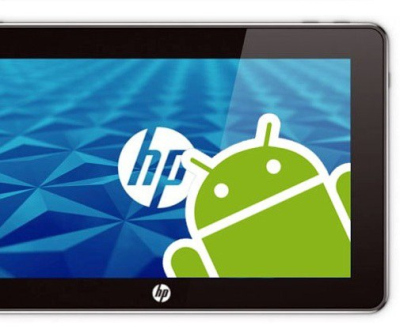 HP galiausiai pristatys „Google Android“ planšetinį kompiuterį