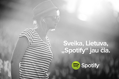 „Spotify“ pradėjo veikti ir Lietuvoje