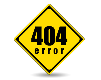 404 klaida puslapyje