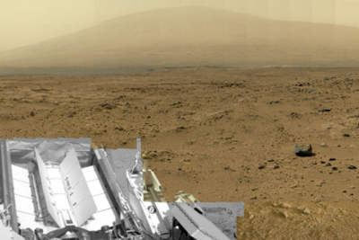 Marsaeigis „Curiosity“ padarė 1,3 gigapikselio Marso nuotrauką