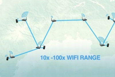 „Mesh Extender“ „atriš“ telefonus nuo mobiliojo ryšio tinklų