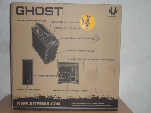 „Bitfenix Ghost“ korpuso apžvalga