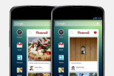 „Pinterest“ išleido „Android“ skirtą valdiklį, bet tik „Telefonica“ vartotojams