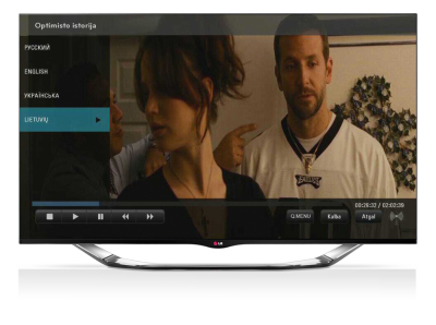 „LG Smart TV“ naudotojai peržiūrėjo per 500 tūkst. „Megogo.net“ filmų