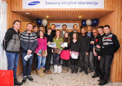 SOS vaikų kaime įkurta „Samsung kūrybinė laboratorija“