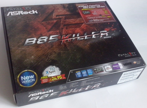 „AsRock B85 Fatal1ty Killer“ apžvalga