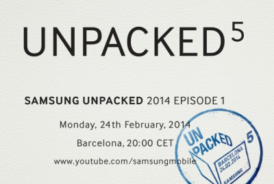 „Samsung Unpacked 5“ renginyje – „Galaxy S5“ pristatymas?