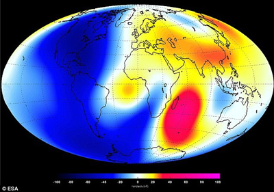 ESA palydovinės sistemos „Swarm“ duomenys