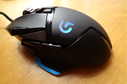 „Logitech G502“ pelės apžvalga