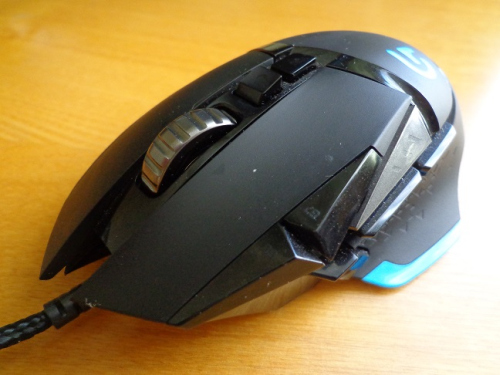 „Logitech G502“ pelės apžvalga