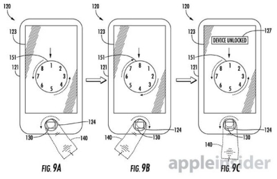 „Apple“ užpatentavo naujas skenerio „Touch ID“ funkcijas