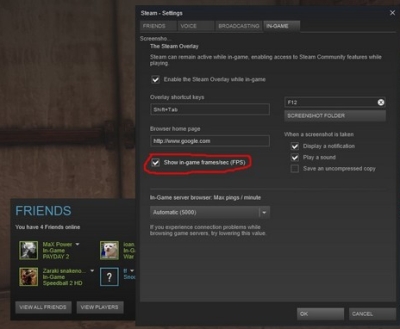 „Steam“ pasirodė FPS skaitiklis