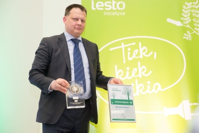 2014 metais racionaliausiai elektros energiją vartojusi įmonė – „Norfos mažmena“