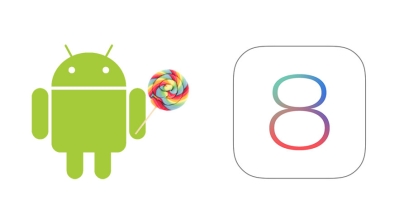 „Android 5.0 Lollipop“ stabilesnis už „iOS 8“