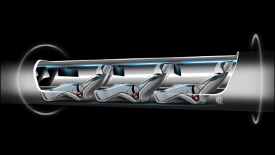 Iki 2017 m. rengiamasi nutiesti bandomąjį „Hyperloop“ geležinkelio ruožą