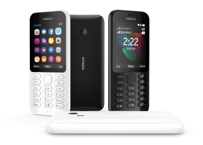 „Microsoft“ pristatė itin pigų, internetui paruoštą telefoną „Nokia 222“