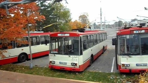 Vilnius, II-asis troleibusų parkas, pasmerktų troleibusų aikštelė