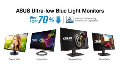 ASUS monitoriai padeda išvengti akių nuovargio simptomų