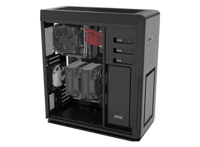 „Phanteks Enthoo Mini XL Dual System“: du kompiuteriai viename korpuse