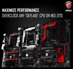 MSI taip pat įjungia „Skylake“ su užblokuotu daugikliu spartinimą