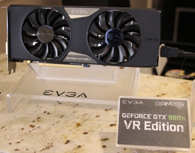 Vaizdo plokštės „EVGA GeForce GTX 980 Ti VR Edition“ anonsas