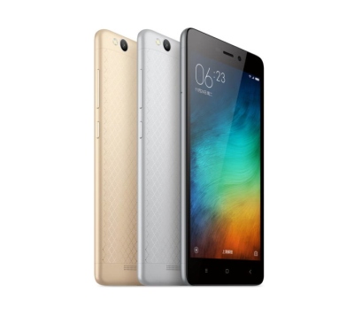 Metalinis „Xiaomi Redmi 3“ kainuoja 106 dolerius