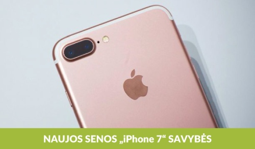 7 „iPhone 7“ telefono inovacijos, kurias „Apple“ pasiskolino iš „Android“