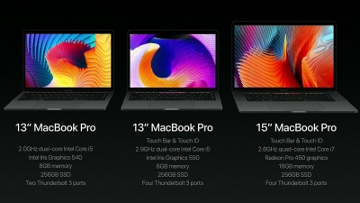 „Apple“ pristatė atnaujintus „MacBook Pro“ su liečiama valdymo juostele