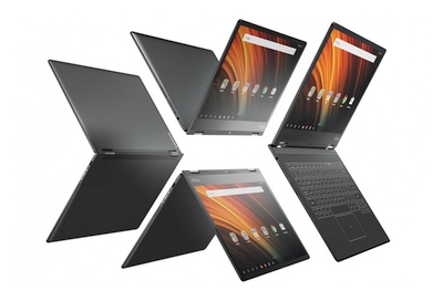 „Lenovo“ pristatė itin ploną 2-in-1 ultrabooką „Yoga A12“ su „Android“