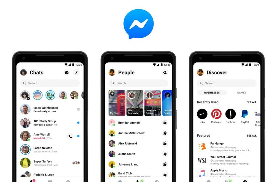 „Facebook“ išleidžia naują programėlės „Messenger“ versiją: pokyčių gausybė