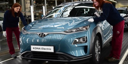 Čekijoje esančioje automobilių gamykloje atnaujinama „Hyundai Kona“ elektromobilių gamyba © Gamintojo nuotr.