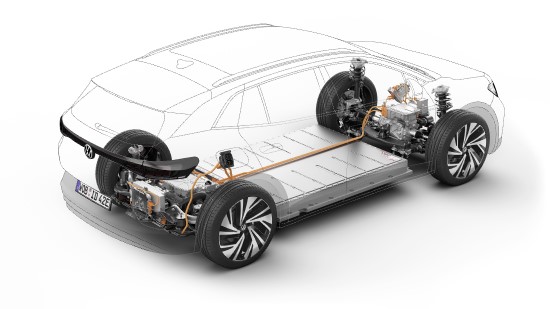 „Volkswagen“ pristatė naują sportiškų elektromobilių ženklą, pirmasis modelis – „ID.4 GTX“