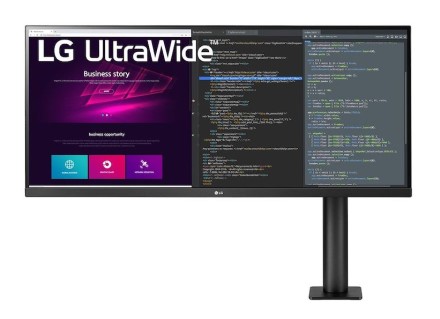 Prekyboje jau pasirodė naujausias LG „UltraWide Ergo“ monitorius