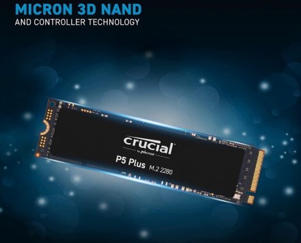 „Cruical“ išleidžia „P5 Plus“ PCIe 4.0 SSD