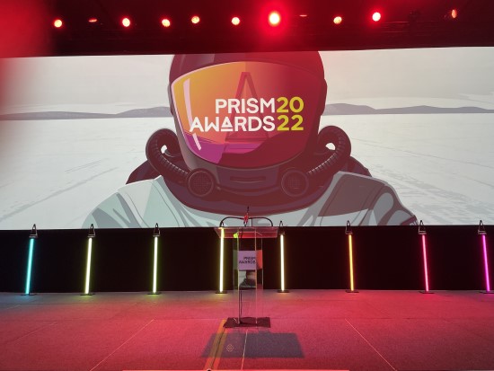 PRISM AWARDS apdovanojimų akimirka. Manto Zamžicko nuotr.