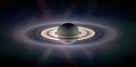 SSI/JPL/ESA/NASA nuotr./Saturno žiedai, užfiksuoti erdvėlaivio „Cassini“.