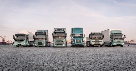 Elektrinių „Volvo Trucks“ sunkvežimių gama