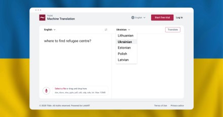 „Tilde“ sukūrė mašininio vertimo sistemas, padėsiančias pabėgėliams iš Ukrainos integruotis Lietuvoje