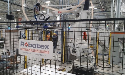 ABB ir „Robotex“ robotas / SBA foto