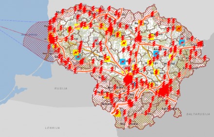 Parengtas atsinaujinančių energijos išteklių plėtros galimybių žemėlapis