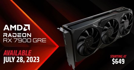 AMD oficialiai išleido „RX 7900 GRE“, bet ją globaliai bus galima įsigyti tik su surinktu kompiuteriu