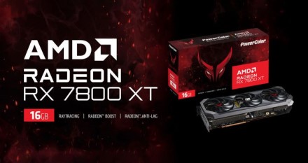 „PowerColor“ atskleidė „Red Devil RX 7800 XT“