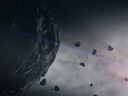 „Bennu“ ir kiti asteroidai / NASA nuotr.