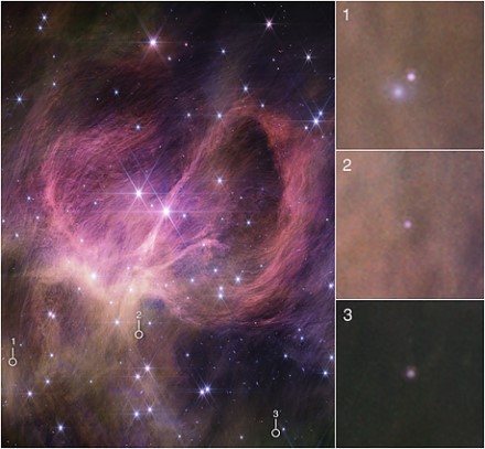 Žvaigždžių spiečius IC 348 / NASA, ESA, CSA, STScI, K. Luhman ir C. Alves de Oliveir