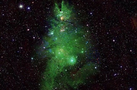 NGC 2264 žvaigždžių spiečius / NASA, T.A. Rector ir B.A. Wolpa nuotr.