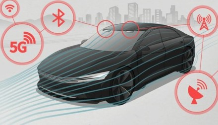 LG pristatė nematomą automobilio anteną